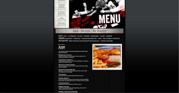 Alpha Mindset - Bar Louie Menus